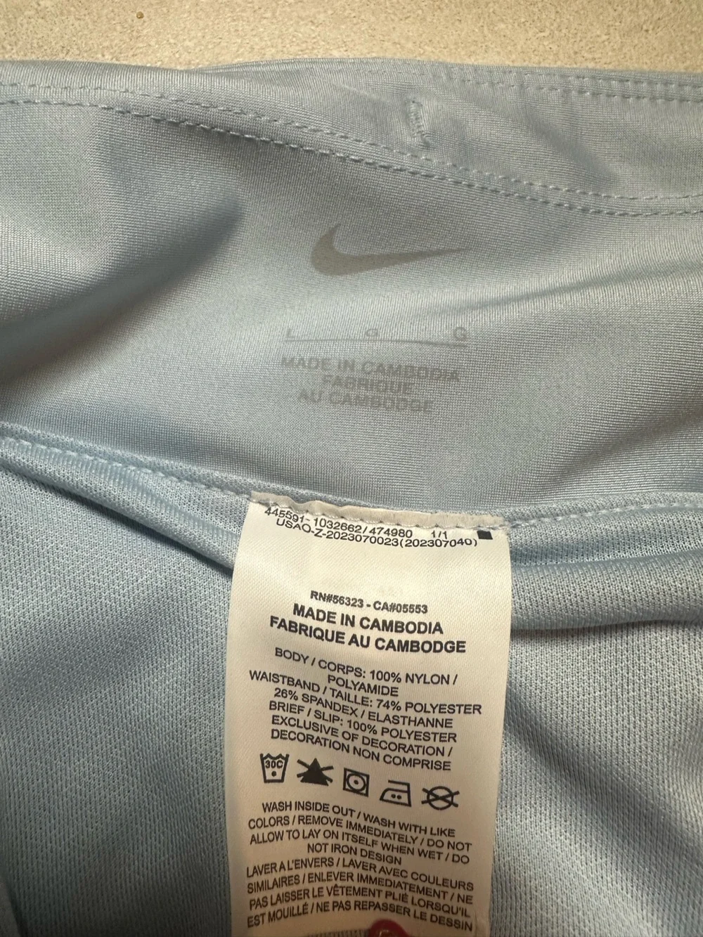 Nike Trail Repel Mid-Rise 3” lined Running short Women Large blue